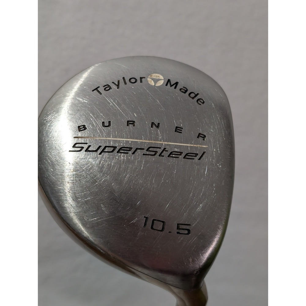 TaylorMade‎ Burner SuperSteel 10.5 Driver Bubble Shaft Graphite RH Golf Club